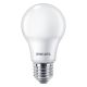 RINKINYS 3x LED Lemputė Philips A60 E27/8W/230V 2700K