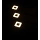 RINKINYS 3x LED Po virtuvės spintele reguliuojamas šviestuvas CORTINA LED/2,4W/230V+ valdymo pultas