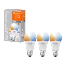 RINKINYS 3x LED Pritemdomos lemputės SMART + E27 / 14W / 230V 2700K-6500K - Ledvance