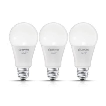 RINKINYS 3x LED Pritemdomos lemputės SMART + E27 / 14W / 230V 2700K-6500K - Ledvance