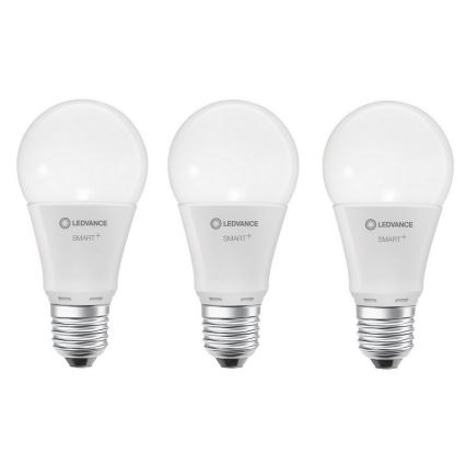 RINKINYS 3x LED Pritemdomos lemputės SMART + E27 / 14W / 230V 2700K - Ledvance