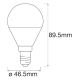 RINKINYS 3x LED RGBW Pritemdoma lemputė SMART+ E14/5W/230V 2700K-6500K - Ledvance