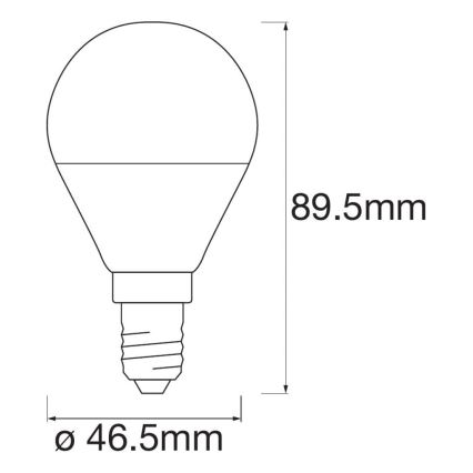 RINKINYS 3x LED RGBW Pritemdoma lemputė SMART+ E14/5W/230V 2700K-6500K - Ledvance