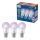 Rinkinys 3x RGB LED dimeriuojama lemputė Philips SMART A60 E27/8,8W/230V 2200-6500K
