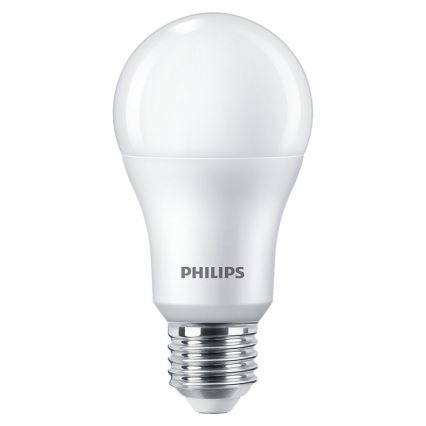 RINKINYS 3xLED Lemputė Philips A60 E27/13W/230V 4000K