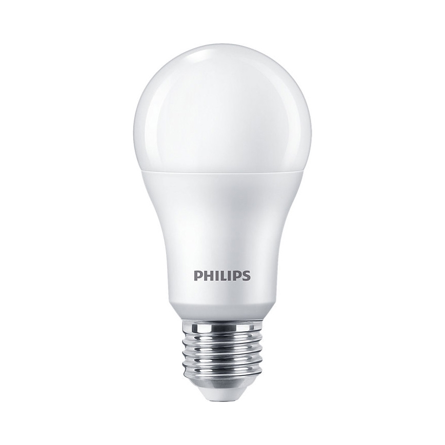 RINKINYS 3xLED Lemputė Philips A60 E27/13W/230V 4000K