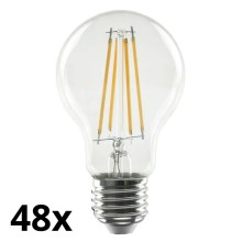 RINKINYS 48x LED Lemputės VINTAGE A70 E27/13W/230V 2700K