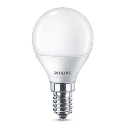 RINKINYS 4x LED Lemputė Philips P45 E14/5,5W/230V 2700K