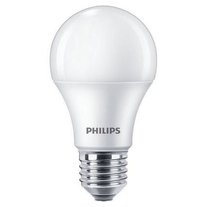 RINKINYS 4xLED Lemputė Philips A60 E27/10W/230V 4000K