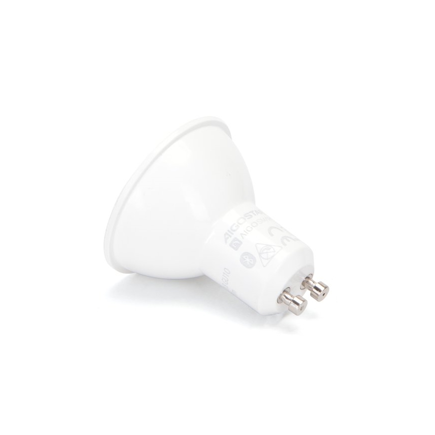 Komplektas 6 vnt. RGBW LED pritemdoma GU10 lemputė MESH 6,5W/230V 2700–6500K Wi‑Fi + nuotolinis valdymas - Aigostar