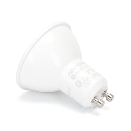 Komplektas 6 vnt. dimeriuojamos LED RGBW lemputės MESH GU10/6,5W/230V 2700-6500K + nuotolinio valdymo pultelis - Aigostar