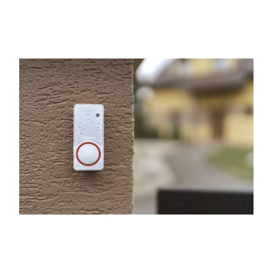 RINKINYS Belaidis durų skambutis + 2x mygtukai 230V IP44