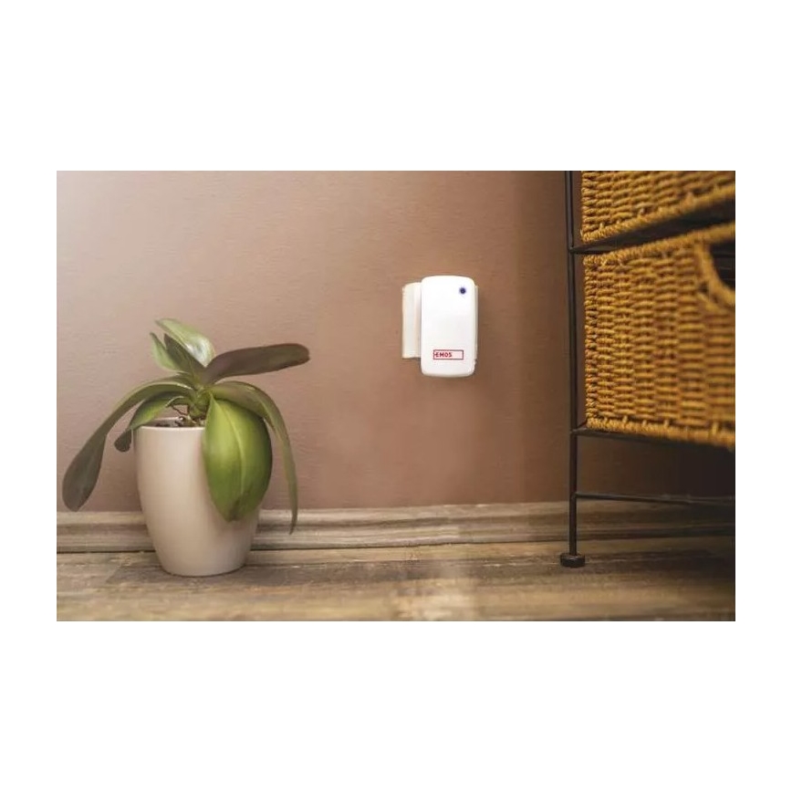 RINKINYS Belaidis durų skambutis + 2x mygtukai 230V IP44