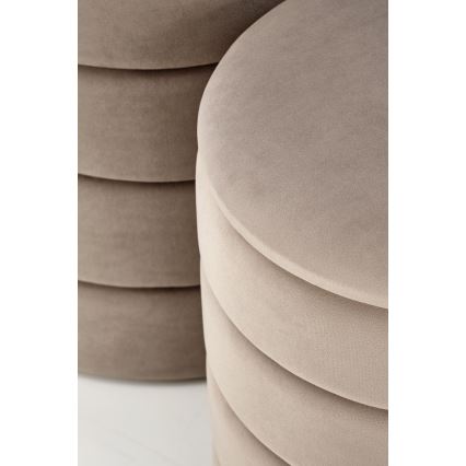 Rinkinys — 2 vnt. PAX taburečių, Ø 33/40 cm, spalva taupe