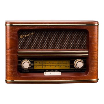 Roadstar HRA-1500/N - FM/MW radijas 24W/230V/6xLR14