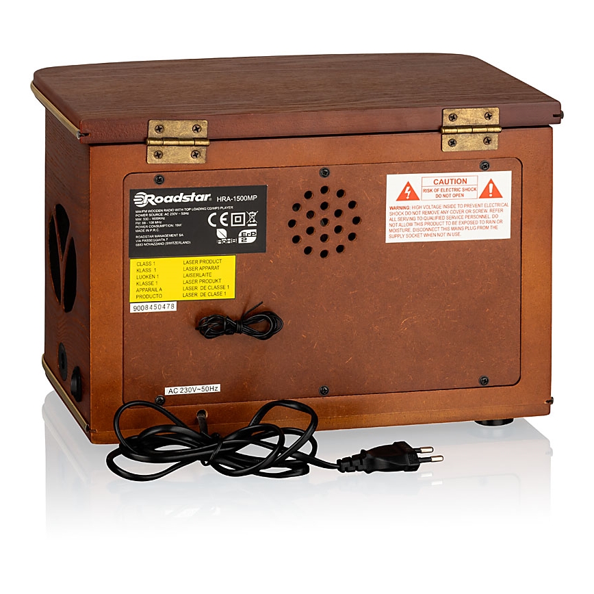 Roadstar HRA-1500UEMP - Radijas su CD ir USB, 32 W/230 V, su nuotoliniu pultu