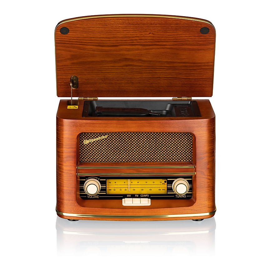 Roadstar HRA-1500UEMP - Radijas su CD ir USB, 32 W/230 V, su nuotoliniu pultu