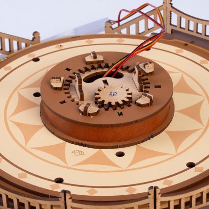 RoboTime - 3D dėlionė muzikinei dėžutei Klasikinis karuselė 5V