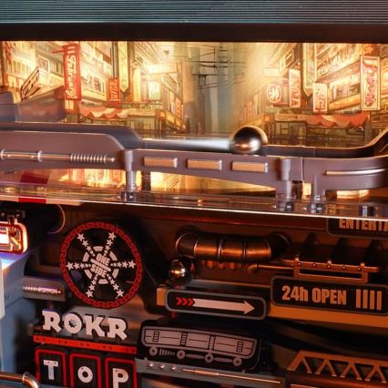 RoboTime – 3D mechaninė marmuro takelio dėlionė Praeities miestas