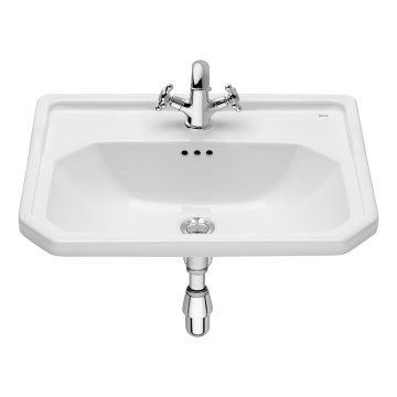 Roca A3270A5000 - įleidžiamas praustuvas CARMEN 60x45 cm keramika/balta