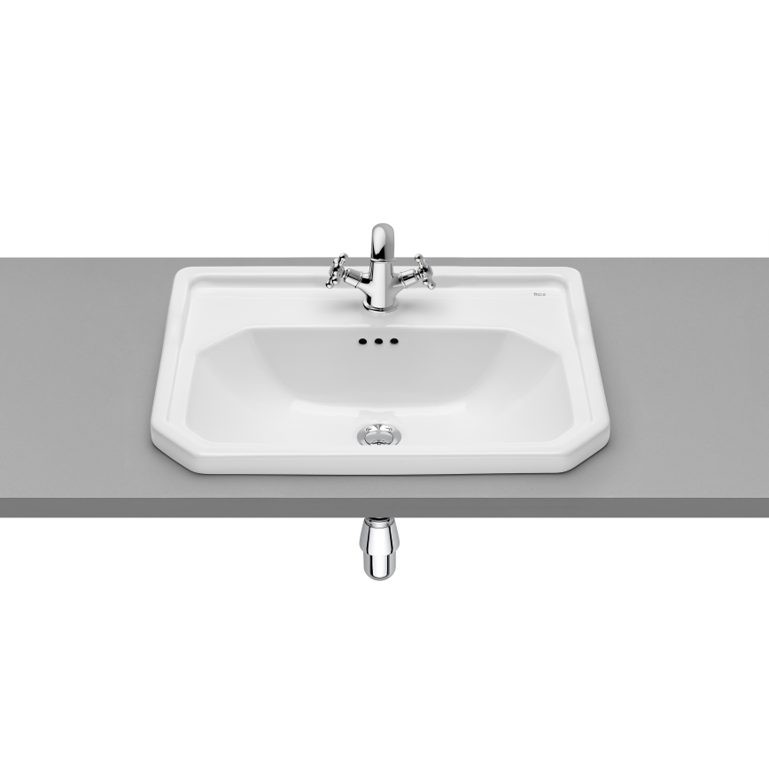 Roca A3270A5000 - įleidžiamas praustuvas CARMEN 60x45 cm keramika/balta