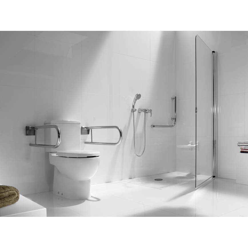 Roca A341242000 - MERIDIAN apatinio įvado tualeto bakelis, keramika/balta