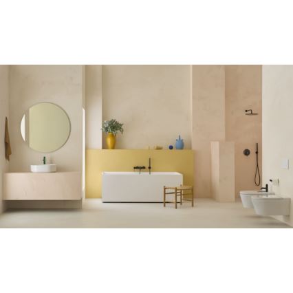 Roca A357525000 - Pakabinama bidė INSPIRA keramikinė/balta