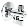 Roca A525168200 - kampinis vožtuvas AQUA, blizgus chromas