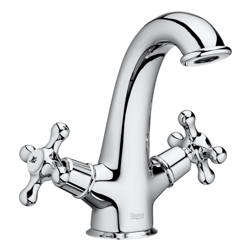 Roca A5A3A4BC00 - Praustuvo čiaupas + kriauklės nuotekų sistema su pertekliumi CARMEN 17,8 cm blizgus chromas