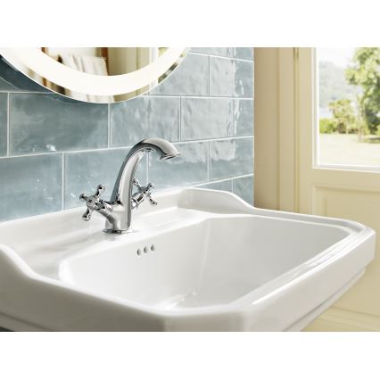 Roca A5A3A4BC00 - Praustuvo čiaupas + kriauklės nuotekų sistema su pertekliumi CARMEN 17,8 cm blizgus chromas