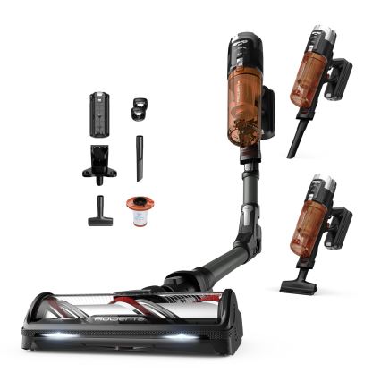 Rowenta - Stiebinis dulkių siurblys 2 viename X-FORCE FLEX 380W/25,2V juodas 2000 mAh