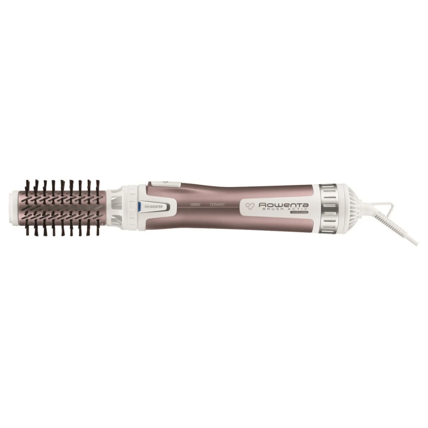 Rowenta - Besisukantis plaukų šepetys PREMIUM CARE 1000W/230V rausva/balta