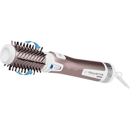 Rowenta - Besisukantis plaukų šepetys PREMIUM CARE 1000W/230V rausva/balta
