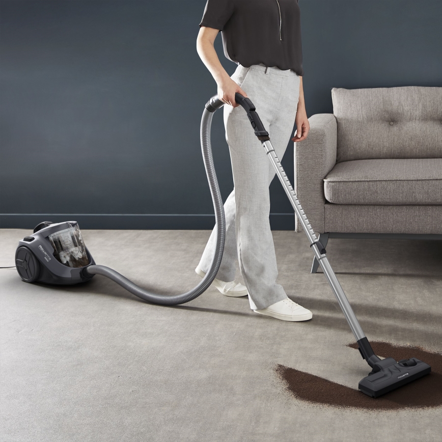 Rowenta - Dulkių siurblys be maišelio COMPACT POWER 1,5l 750W/230V pilka