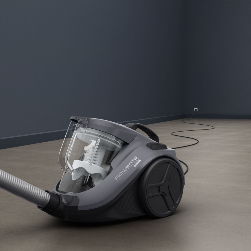 Rowenta - Dulkių siurblys be maišelio COMPACT POWER 1,5l 750W/230V pilka
