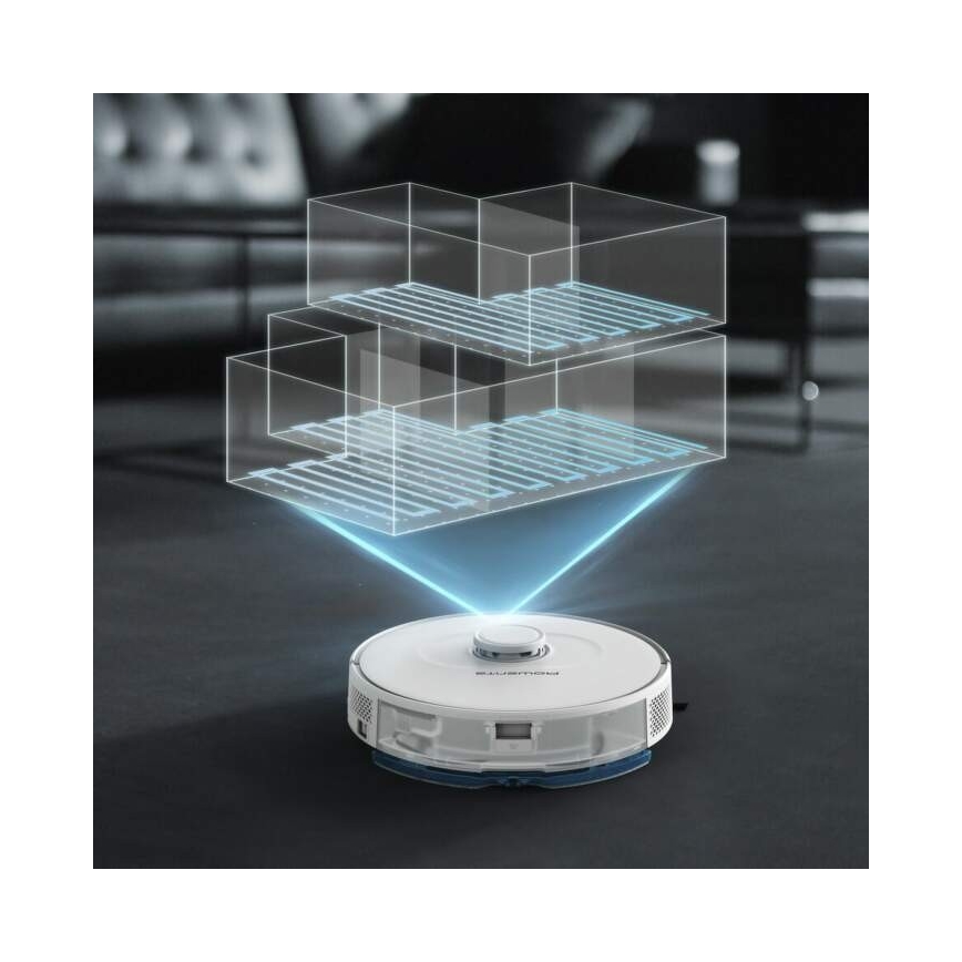 Rowenta - Dulkių siurblys robotas X-PLORER S75S ANIMAL & ALLERGY 4IN1 balta