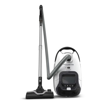 Rowenta - Dulkių siurblys su maišeliu SILENCE FORCE ALLERGY+ 4,5 l 400W/230V juoda/balta