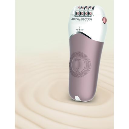 Rowenta - Epiliatorius WET&DRY 4,5W/5V 600 mAh smėlinė/auksinė