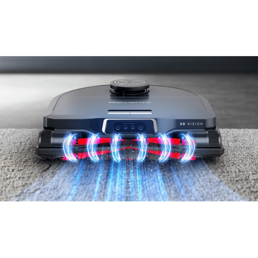 Rowenta - Išmanusis robotas dulkių siurblys su šluoste X-PLORER S240+ AI Animal & Allergy Wi-Fi 5200 mAh