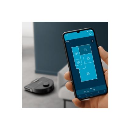 Rowenta - Išmanusis robotas dulkių siurblys su šluoste X-PLORER S240+ AI Animal & Allergy Wi-Fi 5200 mAh