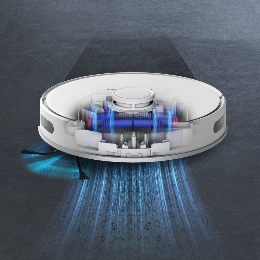 Rowenta - Išmanusis robotas siurblys su drėgno valymo funkcija X-PLORER S70+ Animal Wi-Fi baltas