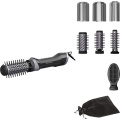 Rowenta - Karšto oro šepetys BRUSH ACTIV 1000W/230V juoda