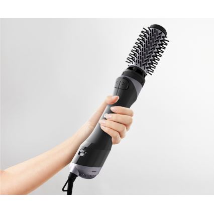 Rowenta - Karšto oro šepetys BRUSH ACTIV 1000W/230V juoda