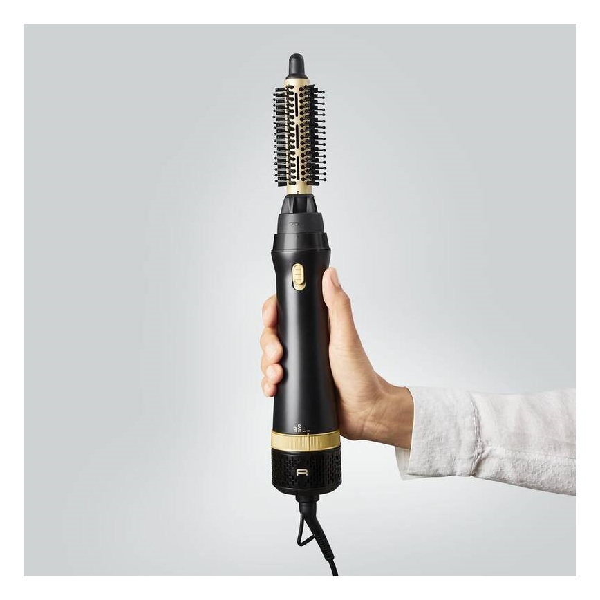 Rowenta - Karšto oro šepetys EXPRESS STYLE 800W/230V juoda/auksas