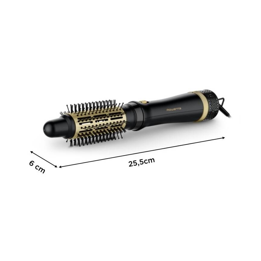 Rowenta - Karšto oro šepetys EXPRESS STYLE 800W/230V juoda/auksas