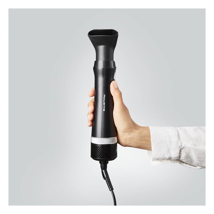 Rowenta - Karšto oro šepetys EXPRESS STYLE 900W/230V juoda/sidabrinė