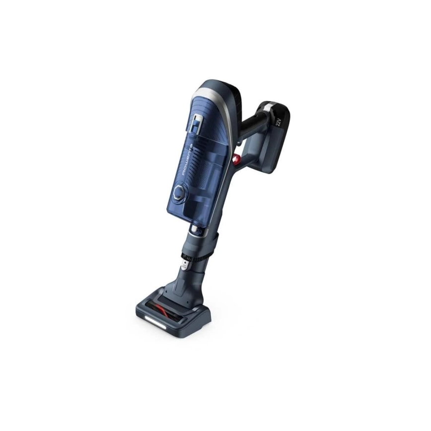 Rowenta - Lazdos formos dulkių siurblys X-FORCE FLEX 8,60 ANIMAL AQUA 4IN1 185W/22V mėlyna