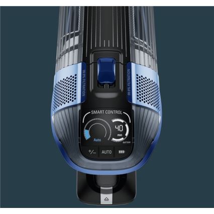 Rowenta - Lazdos formos dulkių siurblys su šluoste X-FORCE FLEX ANIMAL AQUA AUTO 3in1 480W/32,4V 2500 mAh mėlyna