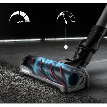 Rowenta - Lazdos formos dulkių siurblys su šluoste X-FORCE FLEX ANIMAL AQUA AUTO 3in1 480W/32,4V 2500 mAh mėlyna