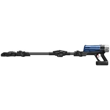 Rowenta - Lazdos formos dulkių siurblys su šluoste X-FORCE FLEX ANIMAL AQUA AUTO 4in1 250W/25,2V 2500 mAh juoda/mėlyna
